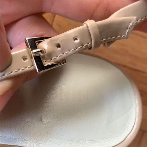 Nine West patent leather sling back heels Size 8.5 - Picture 7 of 7